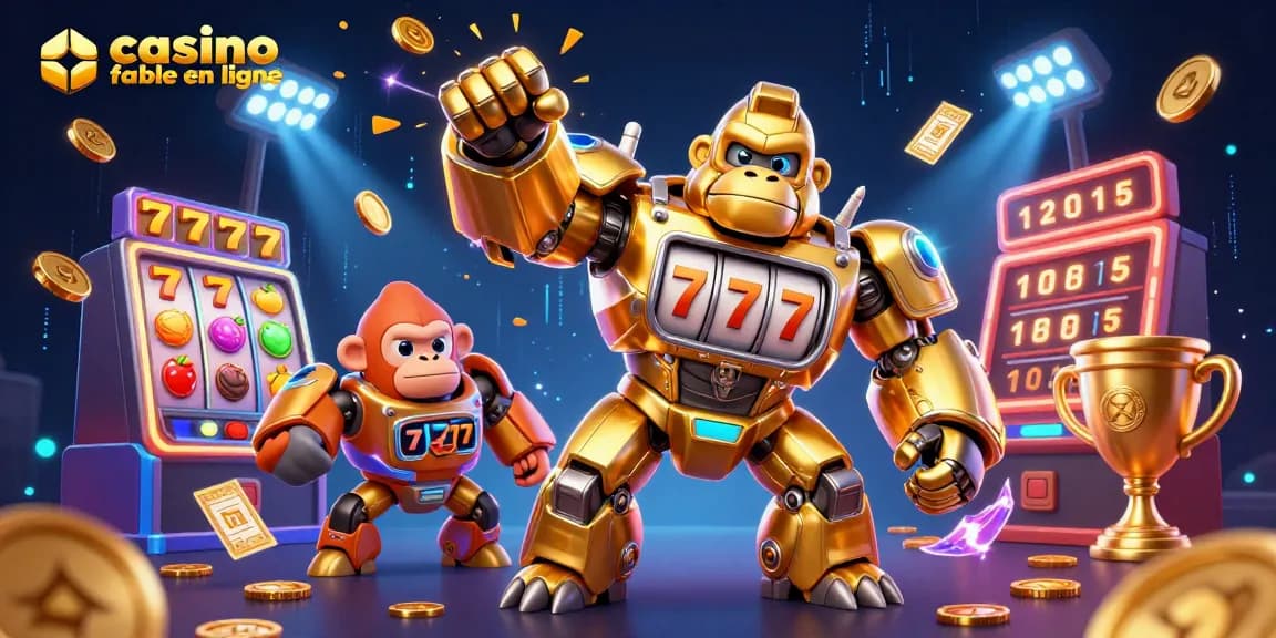 Jouez à un casino fiable en ligne avec des héros de machines à sous en action.