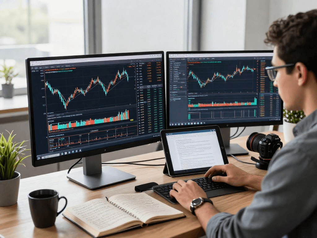 Real-time analysis of India stock historical Kline API data in a modern workspace