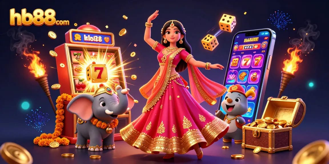 Experience the excitement of hb88com with vibrant slot machines and colorful casino games.