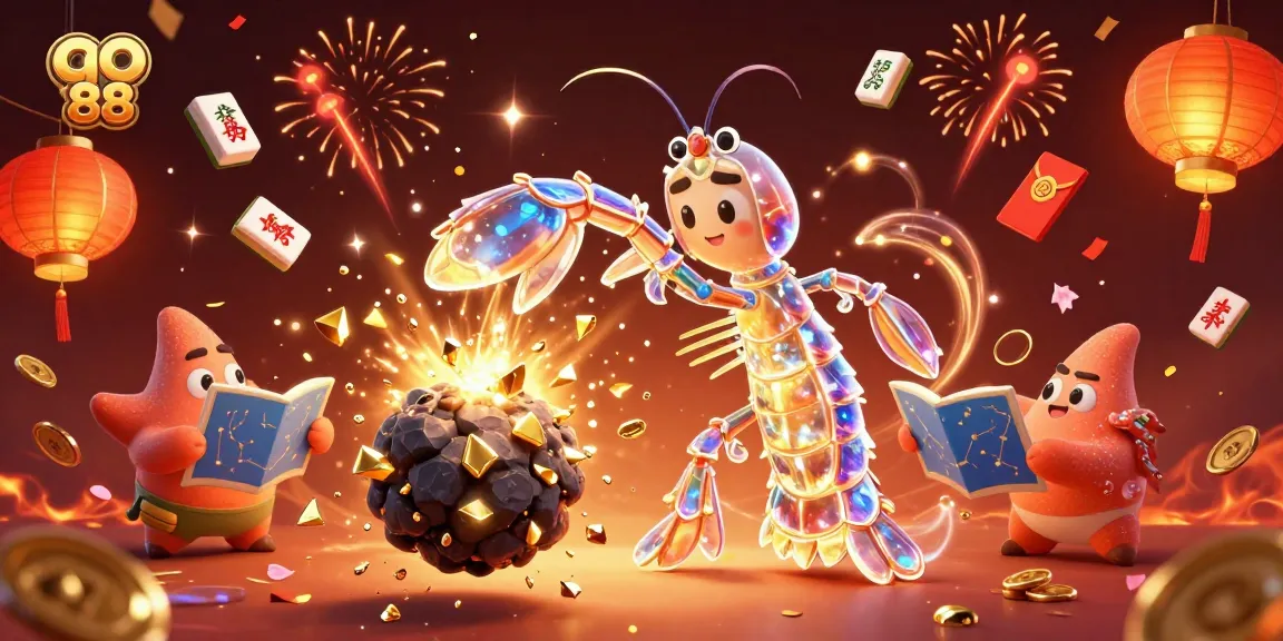 Experience the thrill of go 88 with a vibrant 3D casino scene filled with dynamic action.
