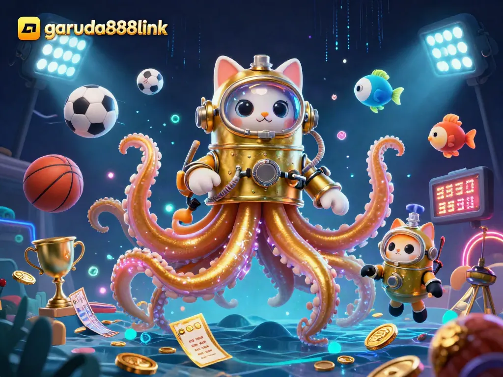 Experience thrills at garuda888link with a captivating online casino scene featuring vibrant gaming elements.