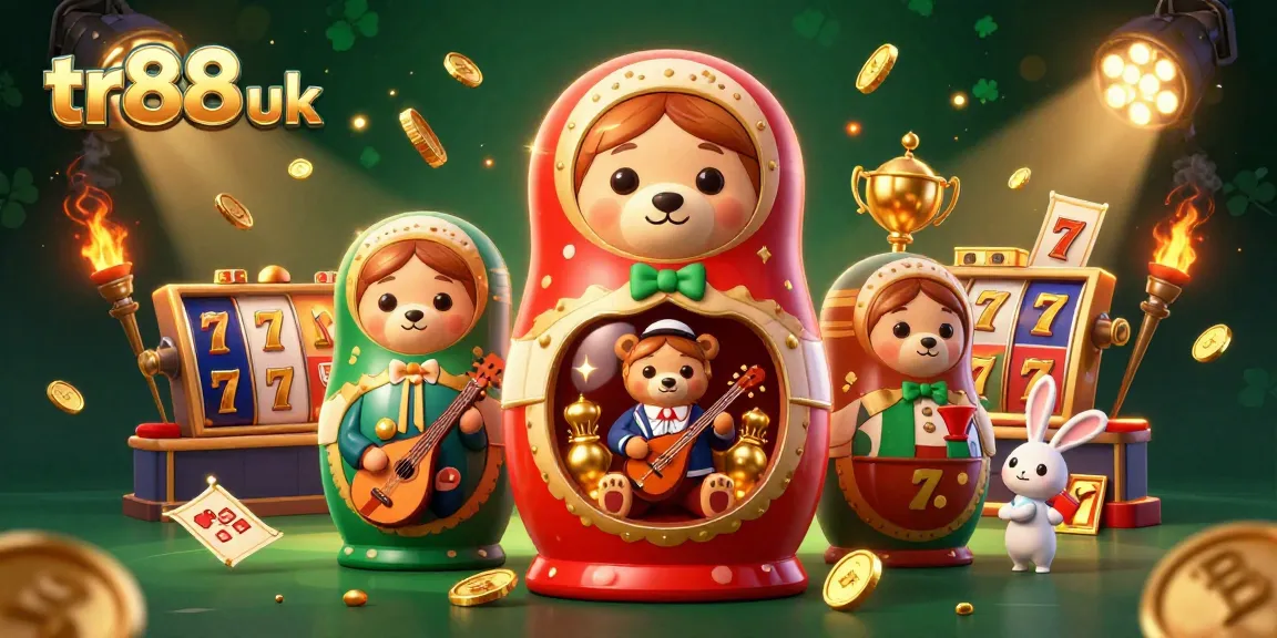 Dive into the action at tr88 uk with joyous bears and thrilling slot games celebrating casino excitement