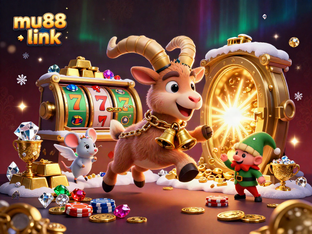 Join the fun with mu88 link as Krampus hosts a thrilling slot casino adventure filled with chaos.