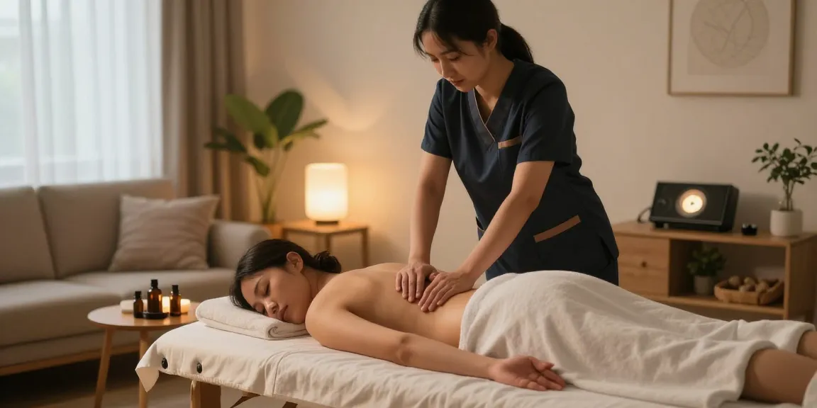 Experience peaceful 관악구출장마사지 in a serene home setting with a professional therapist.