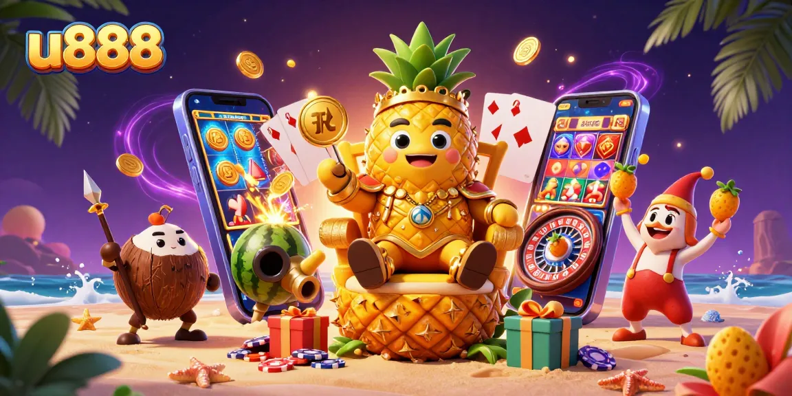 Experience thrilling entertainment with u888's vibrant casino scene featuring exciting gaming action.