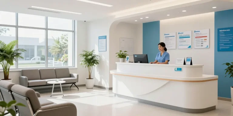 EPO health insurance plans in a welcoming healthcare environment with medical services and patient care.