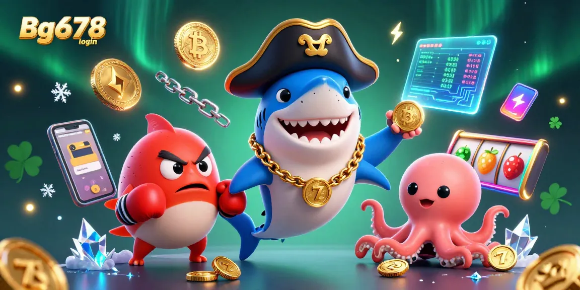 Engage in thrilling gameplay with Bg678 login, showcasing vibrant casino elements and colorful characters.