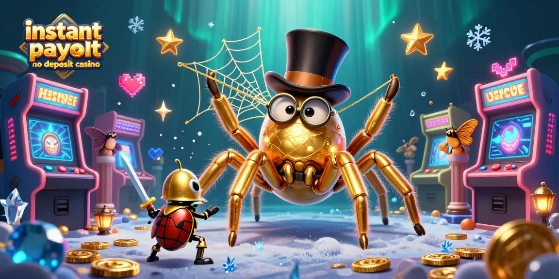 Experience thrilling gameplay at an instant payout no deposit casino with a dynamic scene of gaming excitement.