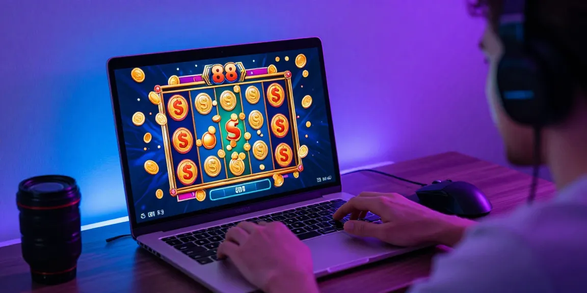 Exciting link slot88 online gaming experience with digital interface and vibrant graphics.
