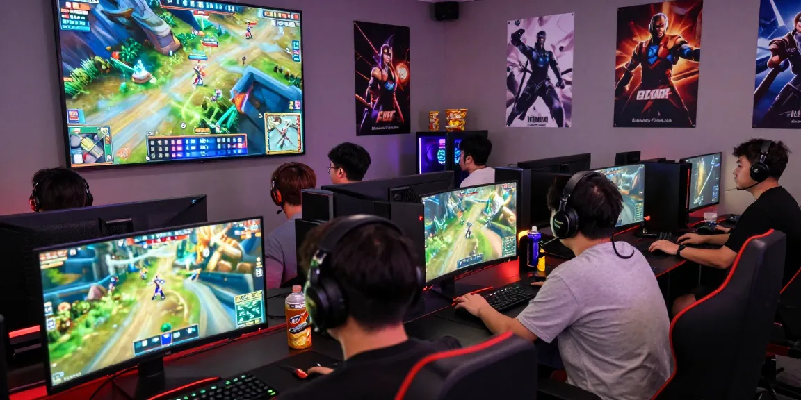 Exciting gaming scene showcasing players engaged in situs gacor multiplayer games